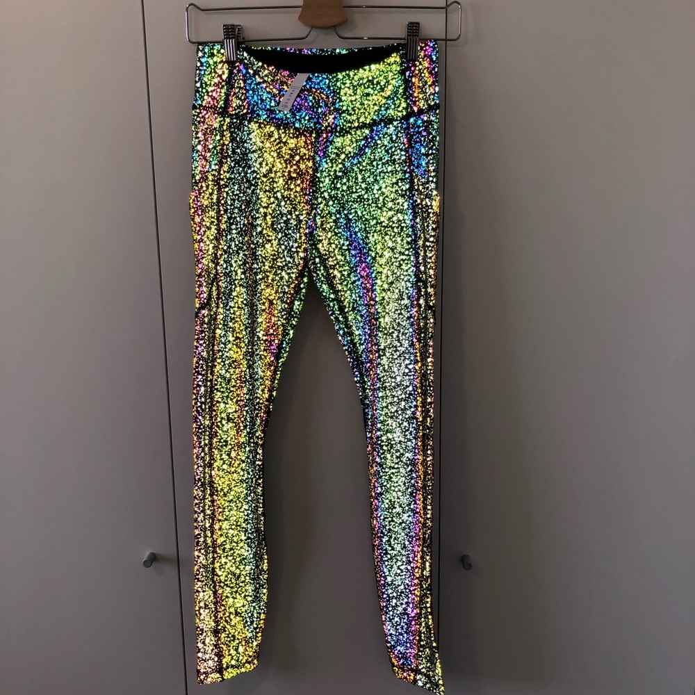 lululemon SeaWheeze Rainbow Reflective Speed Tight